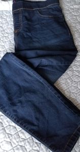 No Boundaries dark wash stretch jeggings